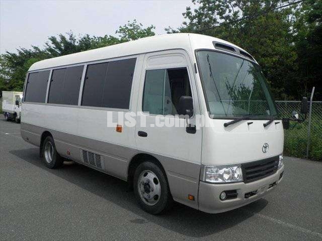Toyota Coaster Model (2015) Kharedien sirf 20% Down payment Pe..!