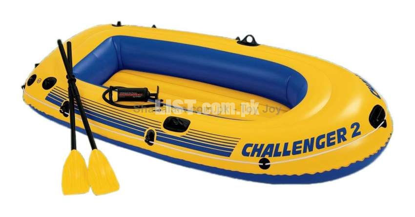 INTEX Challenger 2 Boat Set for 2 Persons 170 Kg