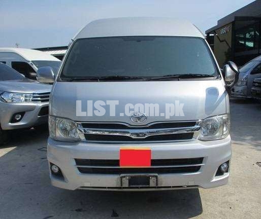 Toyota Hiace on easy monthly installments