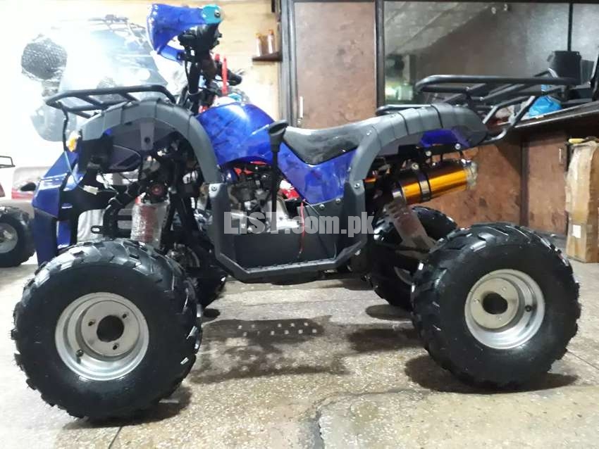 Skeleton print 125 cc 0 meter QUAD ATV Bike for sell at Abdullah shop