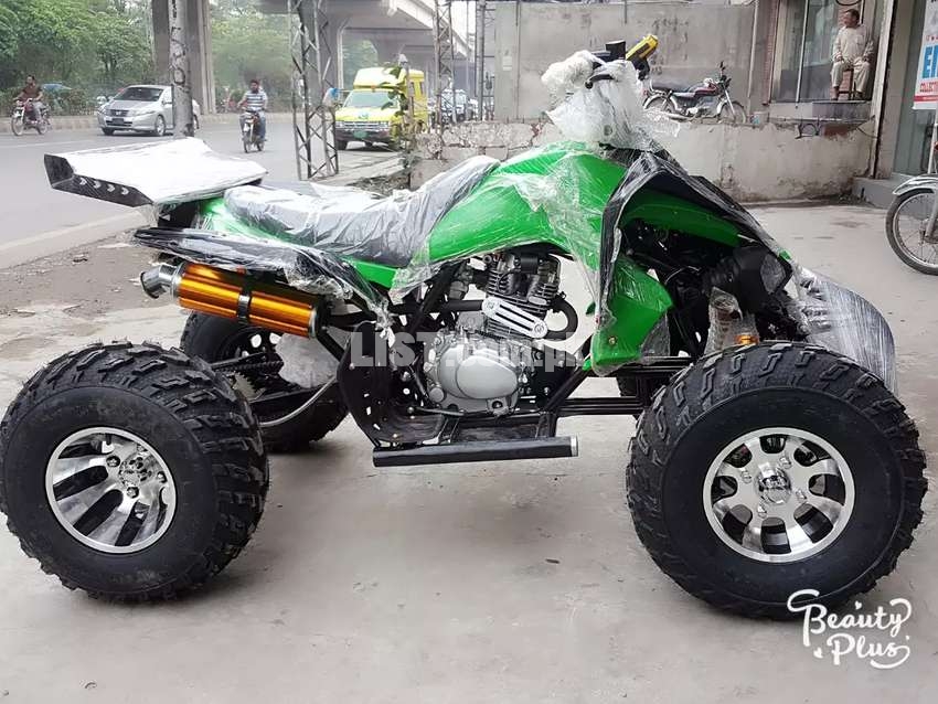 300cc raptor manual gear atv quad 4 wheels delivery all pakistan