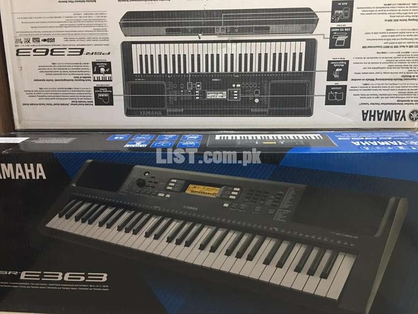 E363 keyboard 61 keys box pack nee