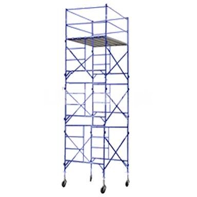 Scaffolding tower for maintenance and construction