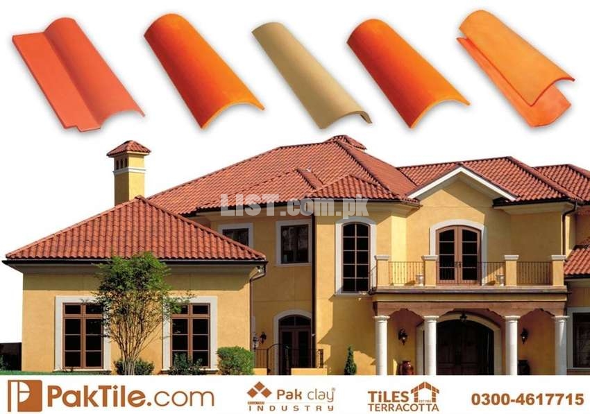 A 1 Quality Clay Roof Tiles in Pakistan