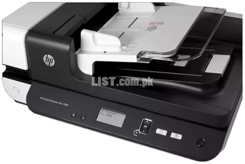 HP Scanjet Enterprise Flow 7500 Flatbed Scanner