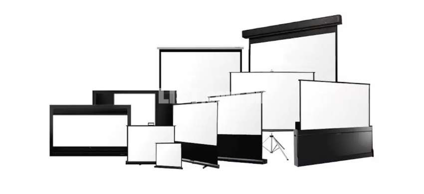 BRANDED High Quality Multimedia Projector Screen All sizes Available