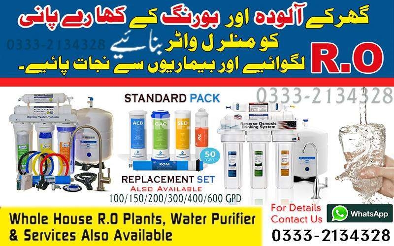R.O Plant - Home RO Water Filter