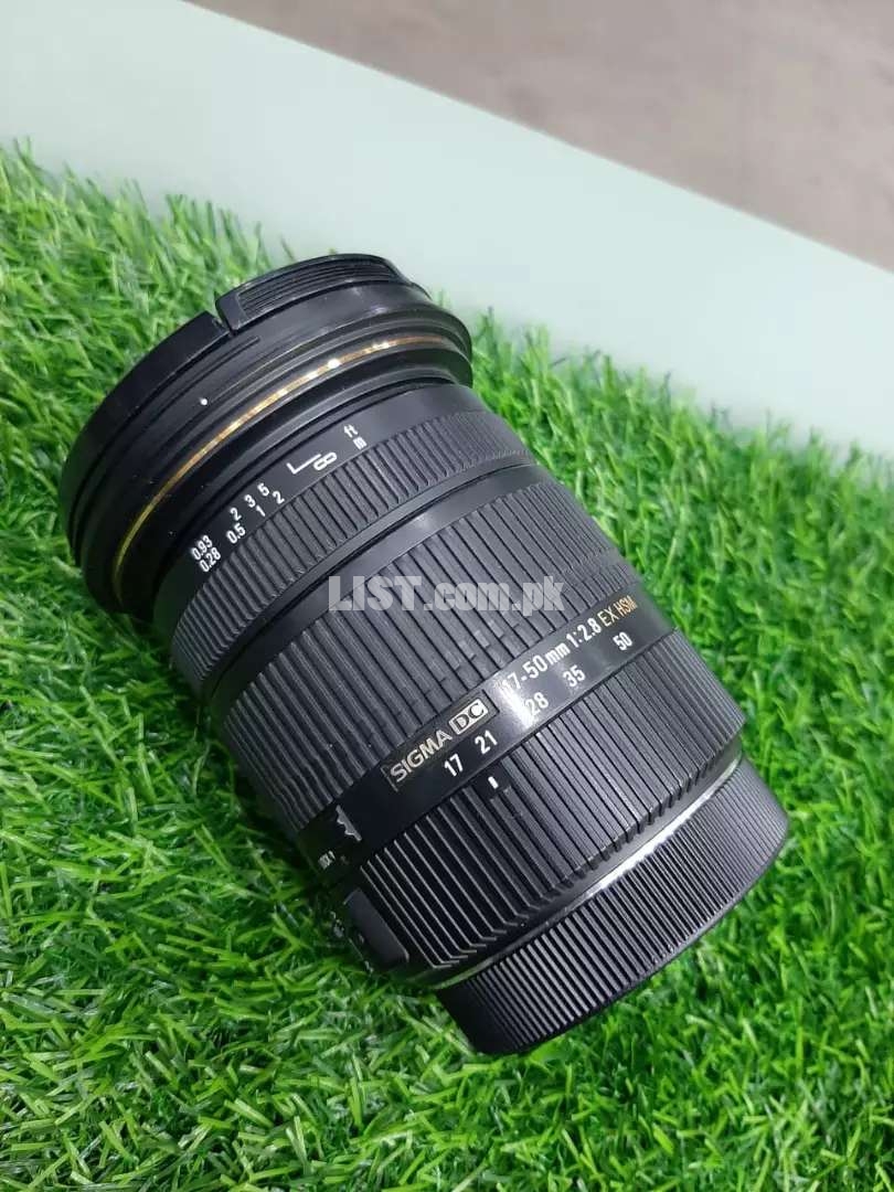 Sigma 17-50mm 2.8 for canon