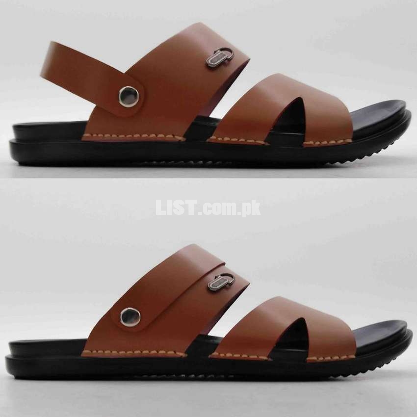 Convertible Pure Leather Chapal To Sandal For Men