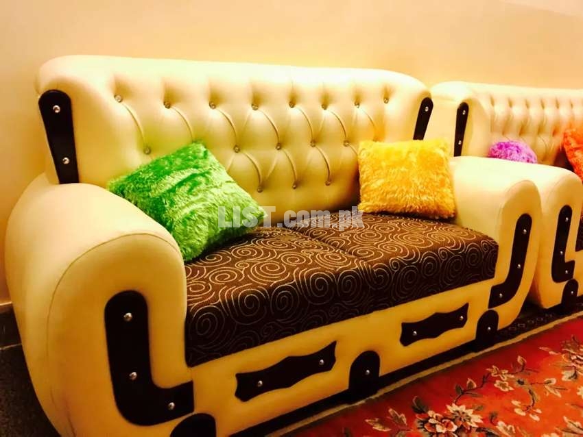Bussiness class sofa bed dining almari table chair or sara furniture