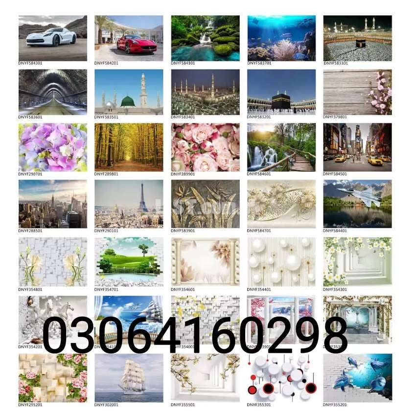 Wall Decor with wallpaper mural wall picture scenery wall papers