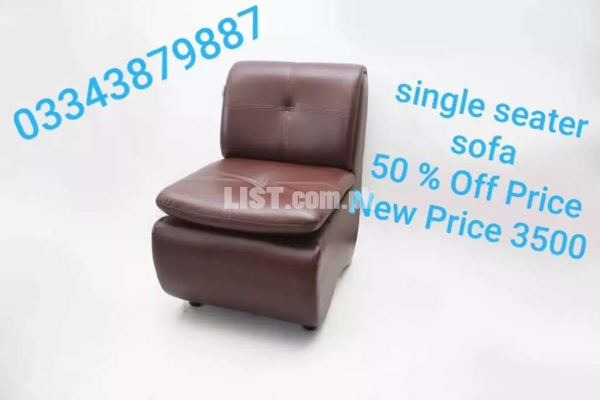 Single Seater sofa 50% Off Price