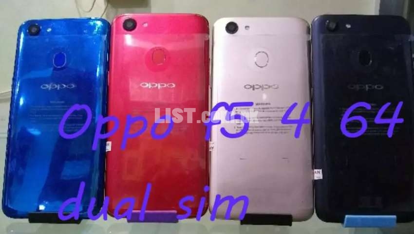 Oppo F5 Dual Sim 4gb, 64gb Sale Sale Sale (PTA approved)