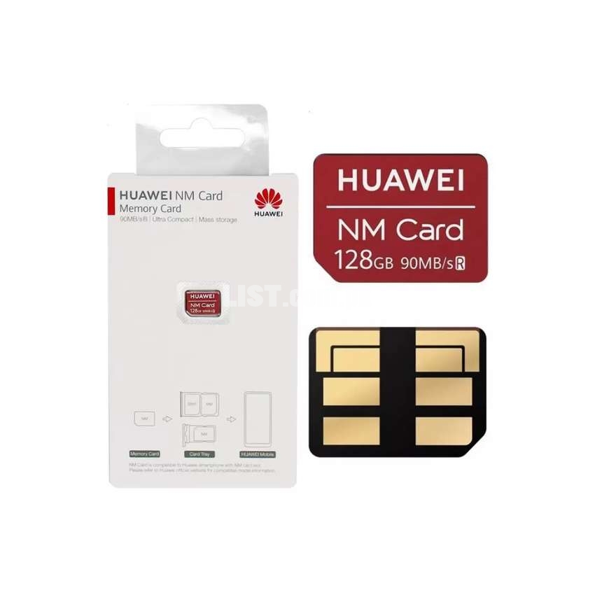 Huawei NM Card 128 GB for P Series, Mate Series	 & Nova5, Nova5 Pro.