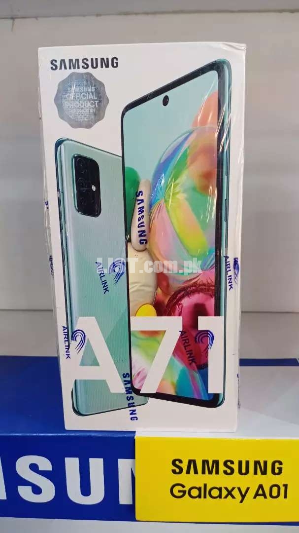 SAMSUNG A71 pin packed with warranty Wala Sialkot ma Sab SE kam price