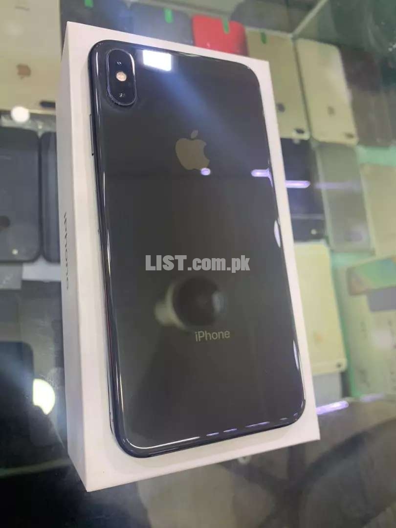 iPhone Xsmax 256GB PTA approved life Life with Box & All accessories