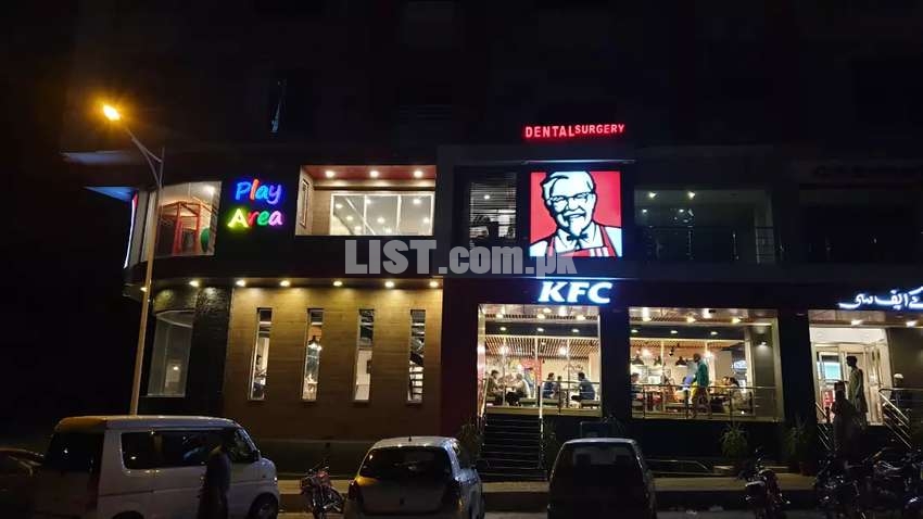 Commercial shop is Available for sale Rented with kfc in Civic centre
