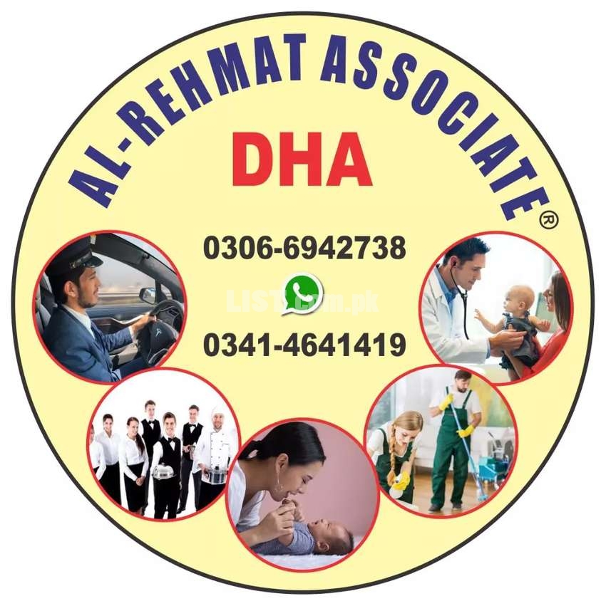 Cook Driver Helper Maids Baby Care patient care Available. (R)