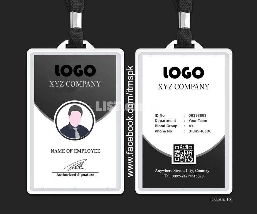 Employee ID Card, Student Card, Membership Card, RFID Card, PVC Card