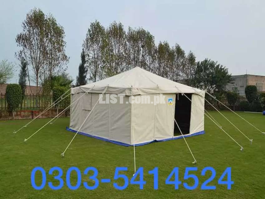 Labour tent (construction tent)