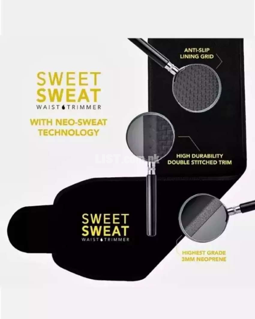 Sweet Sweat Waist Trimmer Men & Women Belt