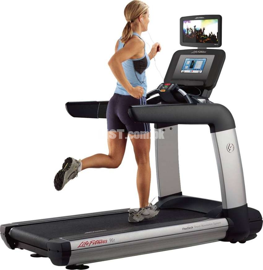 life fitness treadmill, elliptical, recumbent, upright bike available