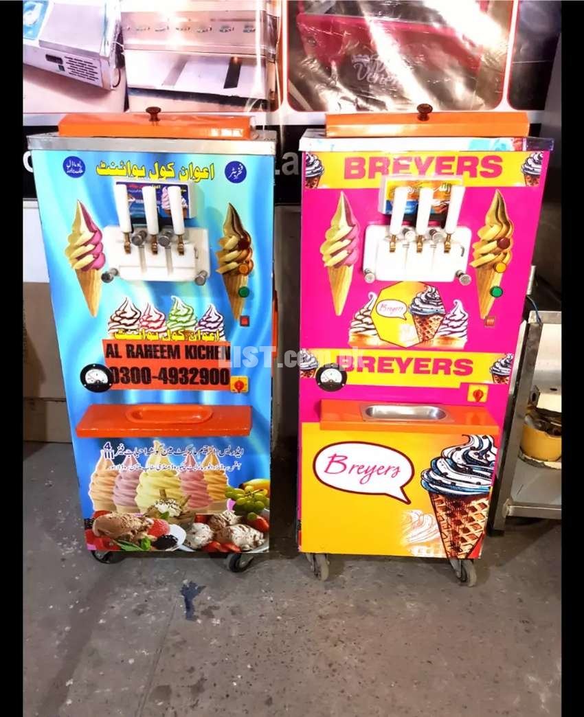 Kone ice cream machine 2 flavors new Mkr