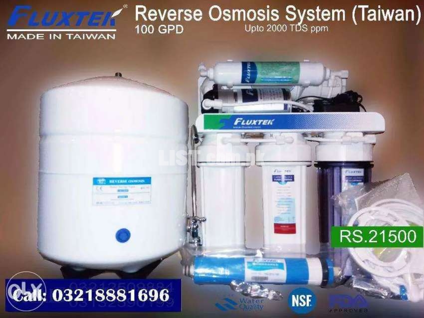 Fluxtek Reverse Osmosis System Taiwan 100gpd (ro plant) water filter