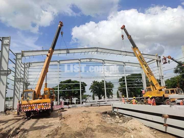 prefabricated warehouse,industrial shed,steel structure