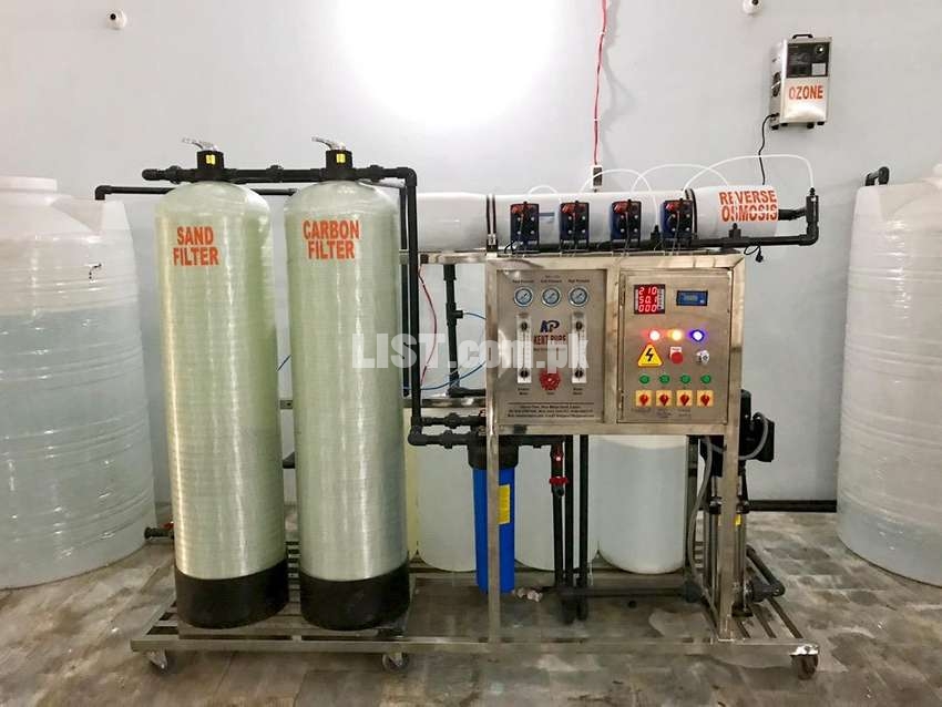 RO Mineral Water Plant 1000 LPH Complete System