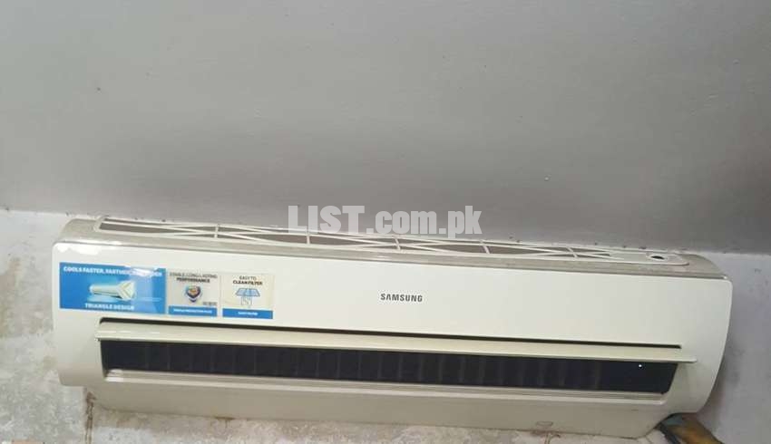 Samsung 1.5 TON Split AC HEAT & COOL made in THAILAND Triangle Model
