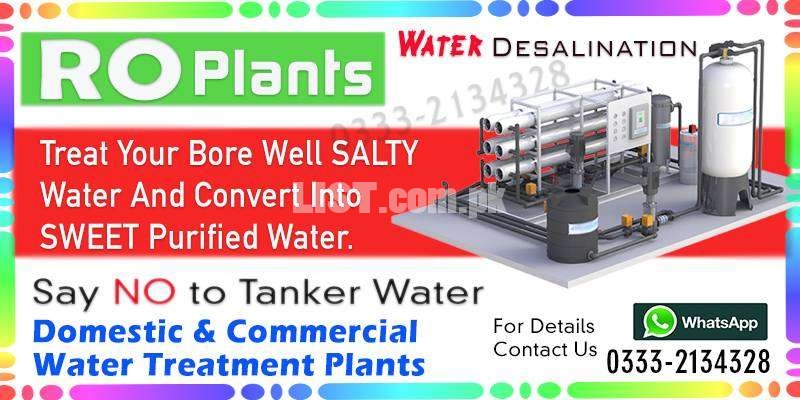 RO plant - Water Desalination System