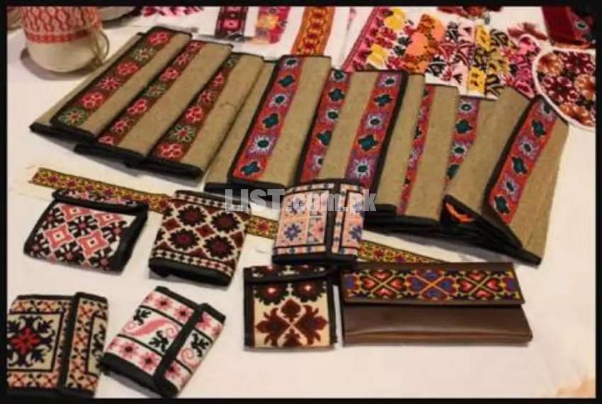 Handmade crafts from north Pakistan