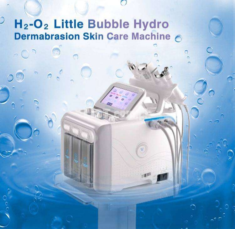 Hydrafacial Machine H2O2 6 in 1 with One Year Warranty