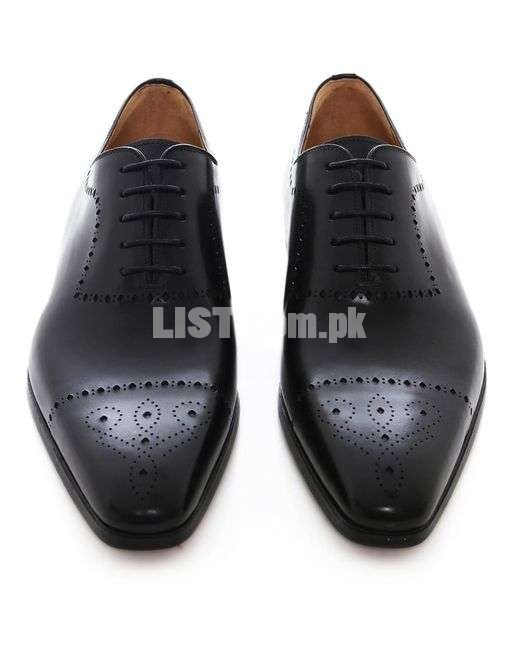 hand made leather shoe