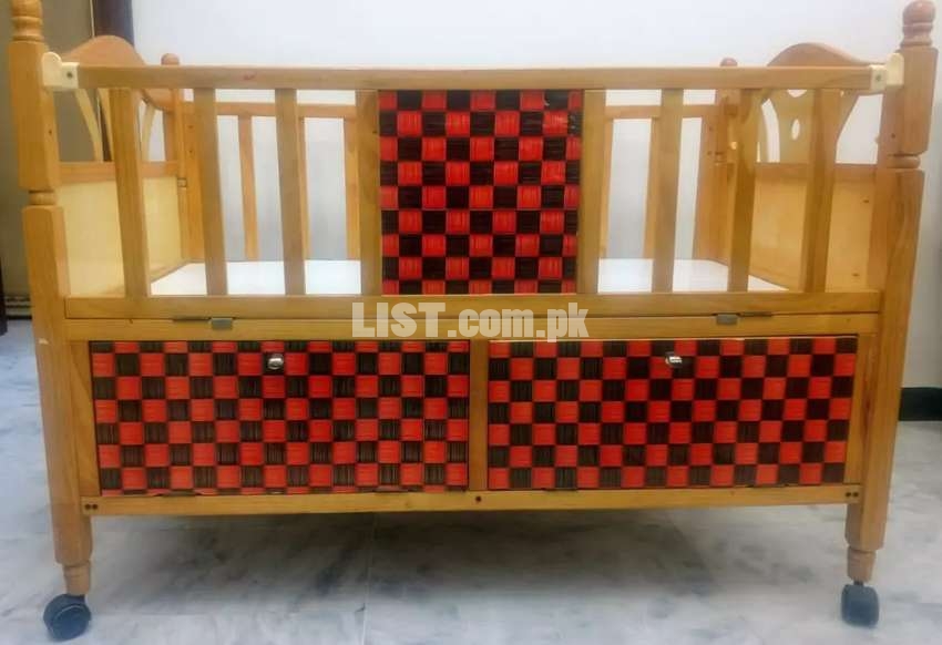 Wooden Convertible Baby and Children Cot