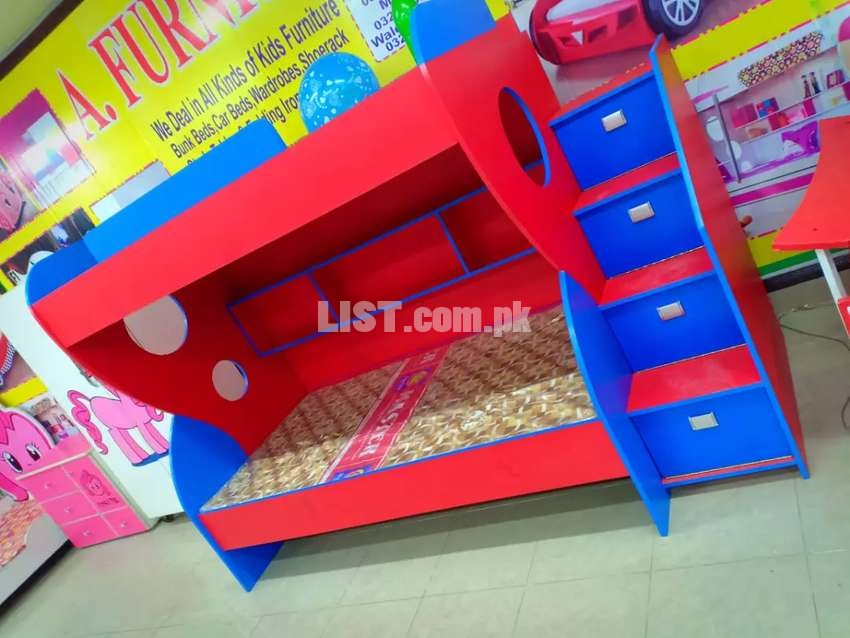 Double bunk bed new design