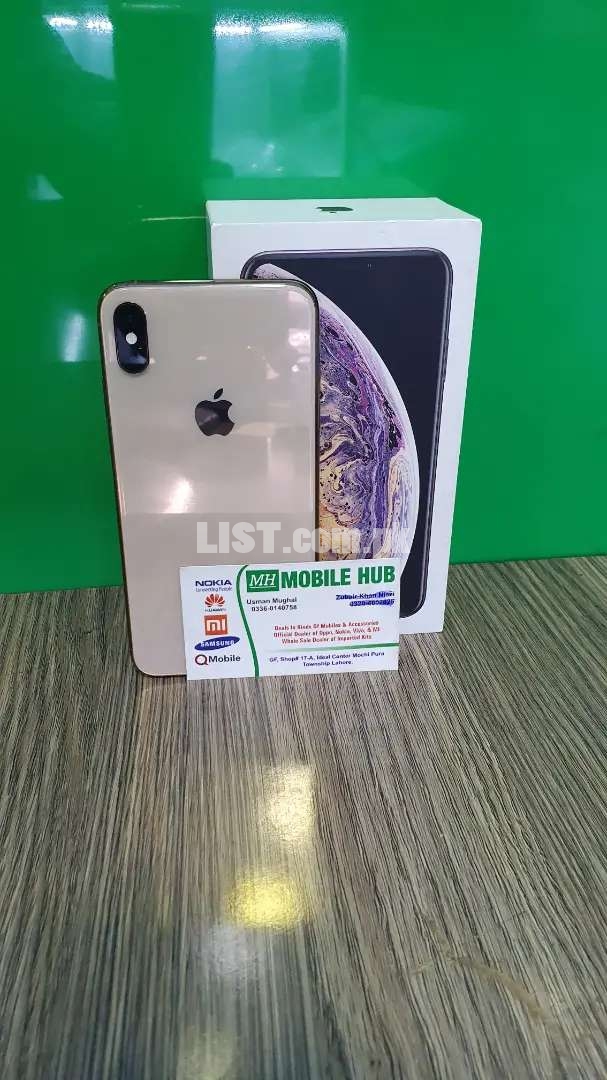 Xs max 512 gb complte box 10 by 10 mobile hub