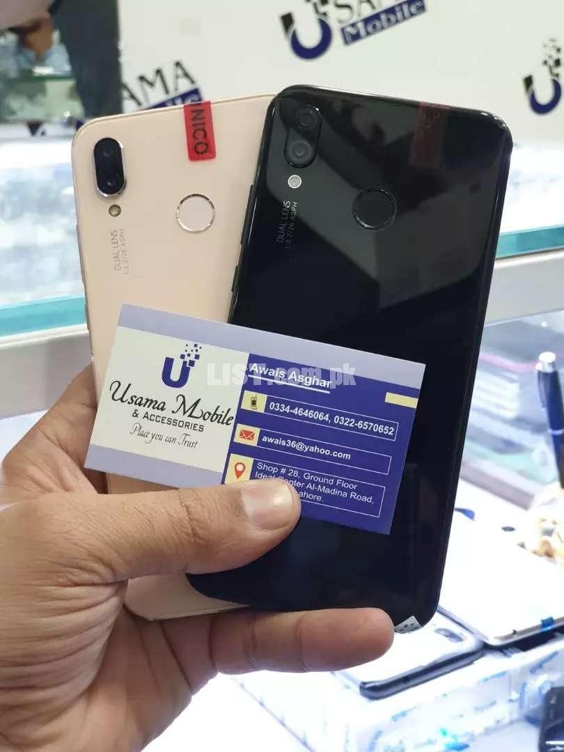 Huawei p20lite new cell 64gb 4gb ram duos all color available USAMA