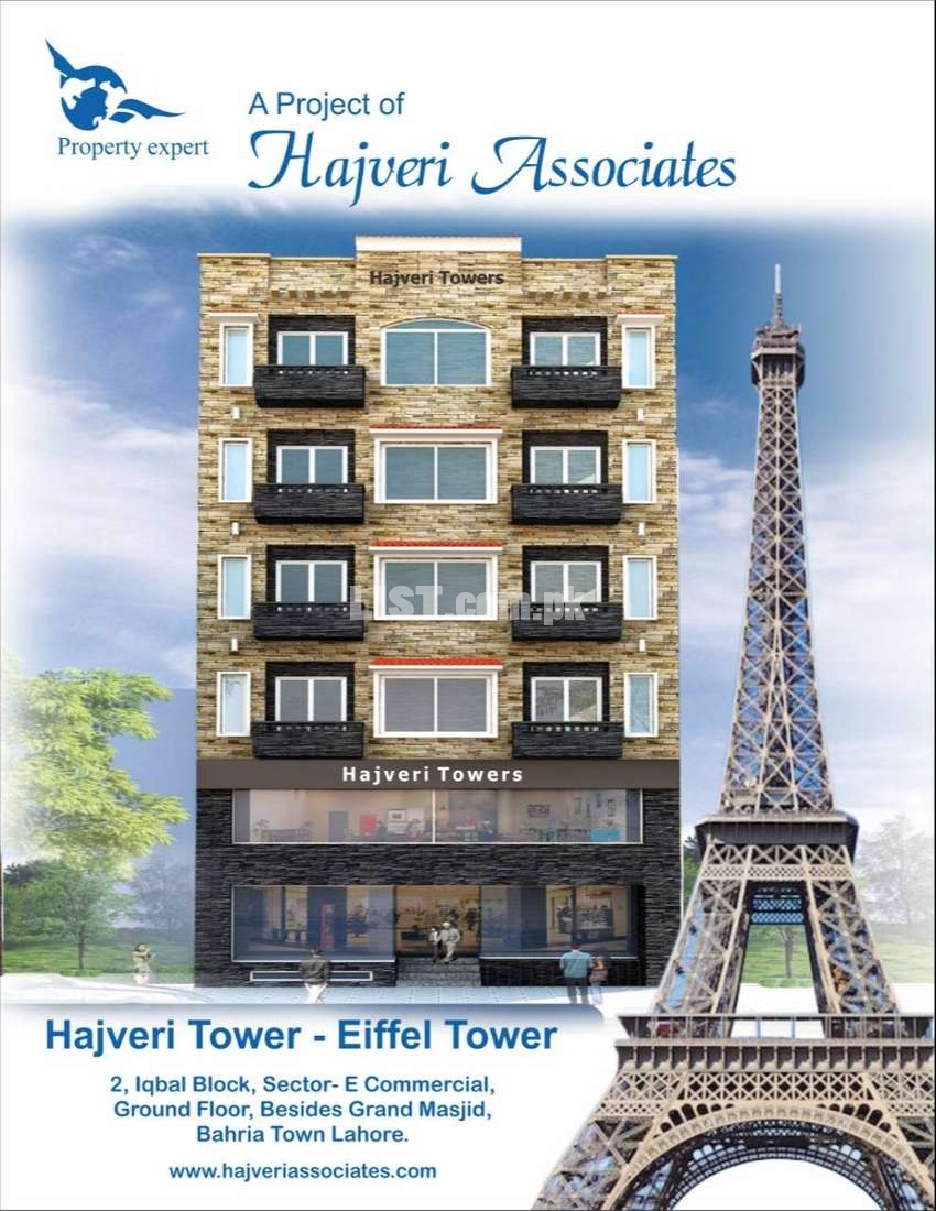 1 Bed Furnished Appartment For Sale,Hajveri Tower In Bahria Town Lahor