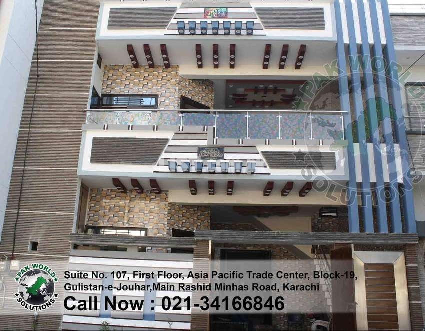 House for Sale in Gulshan e Maymar  Block X-3 200 Sqy