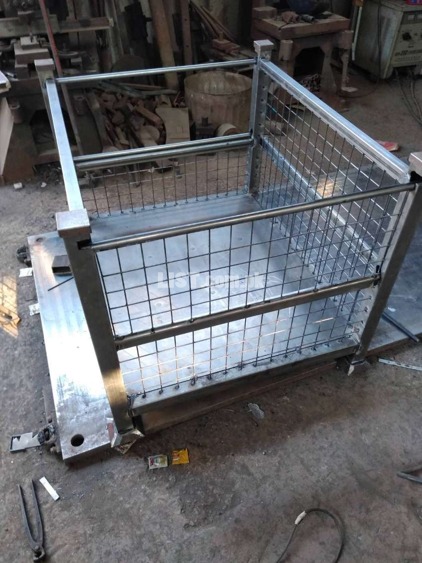 Cages, Trolley, Conveyors, Shades, Sheet Metal works