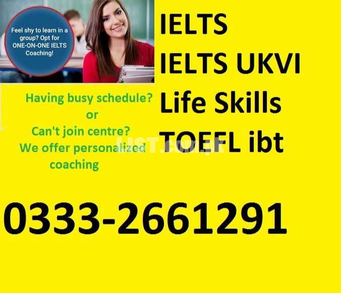 IELTS/ TOEFL One-to-One training