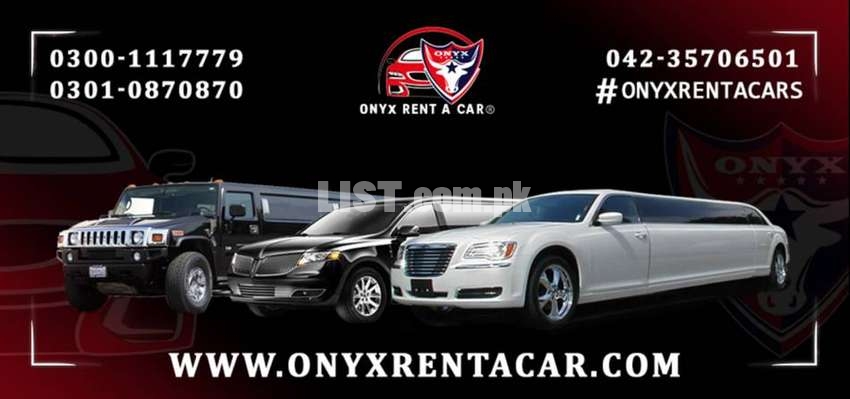 Executive, Business, Class Rent a car, Onyx Car Rental Services.