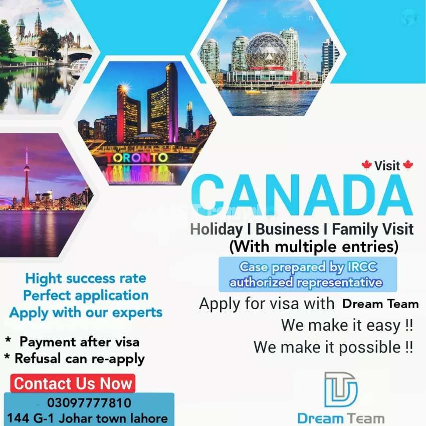 Canada Multiple Visit Visa With Family