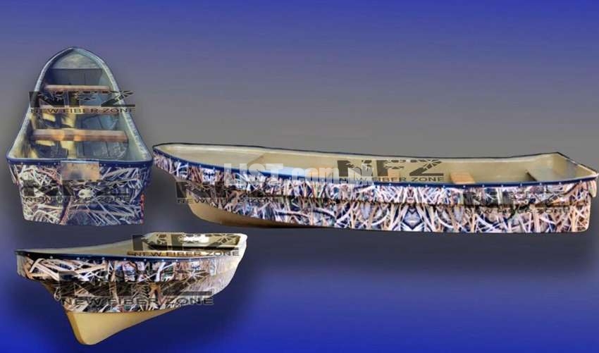 16ft fiberglass hunting boat