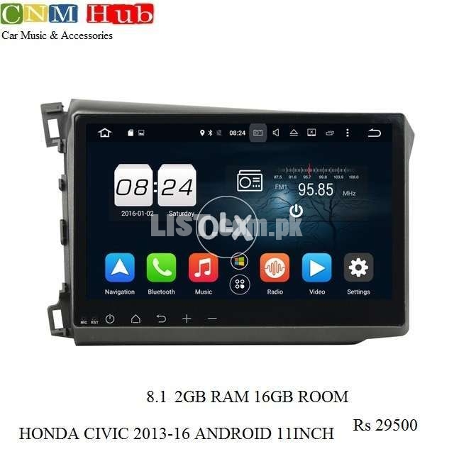 Honda Civic 2013-16 Android Navigation Panel