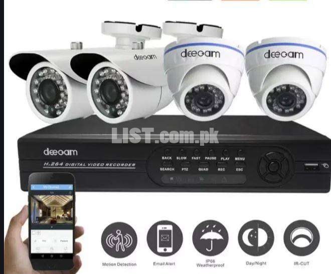 CCTV Camera For Home & Office complete Package with security solutions