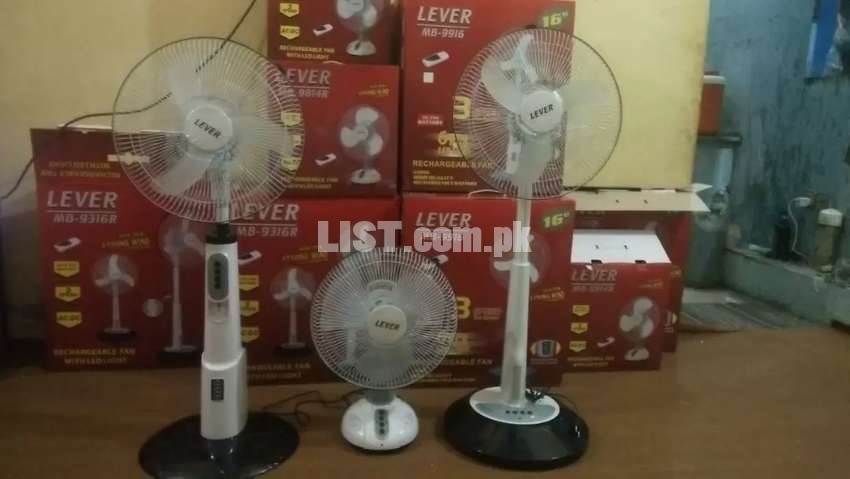Free delivery Padestal charging fan brand new