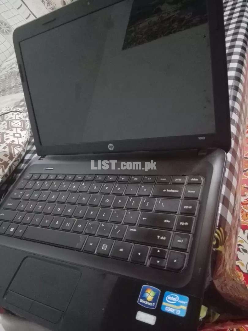 HP i3 2nd generation laptop